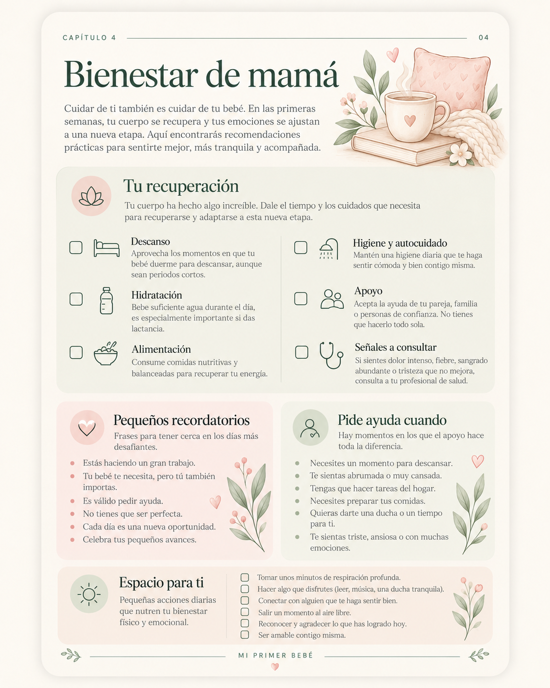 Página interna 4 de Mi Primer Bebé